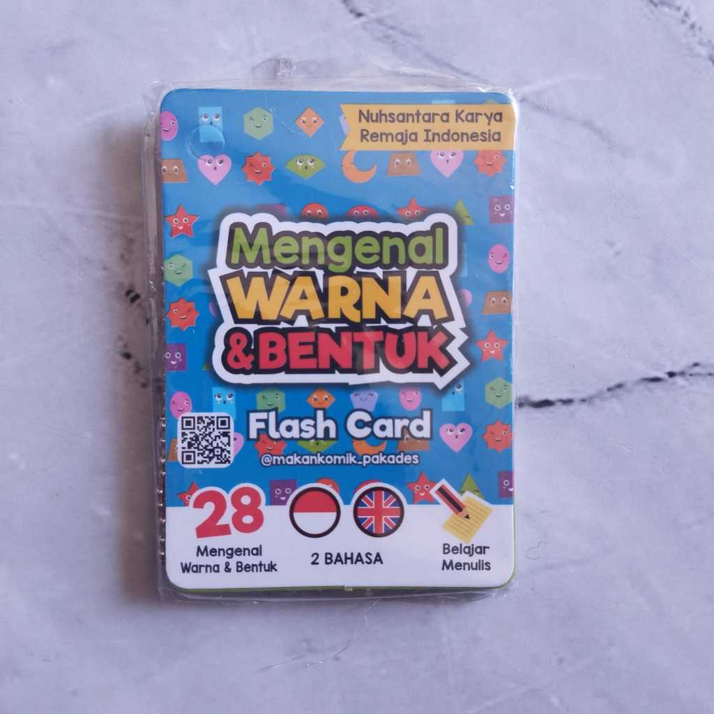 (YL) Flash Card Mainan Edukasi Anak Kartu Belajar pintar anak Kemas Plastik