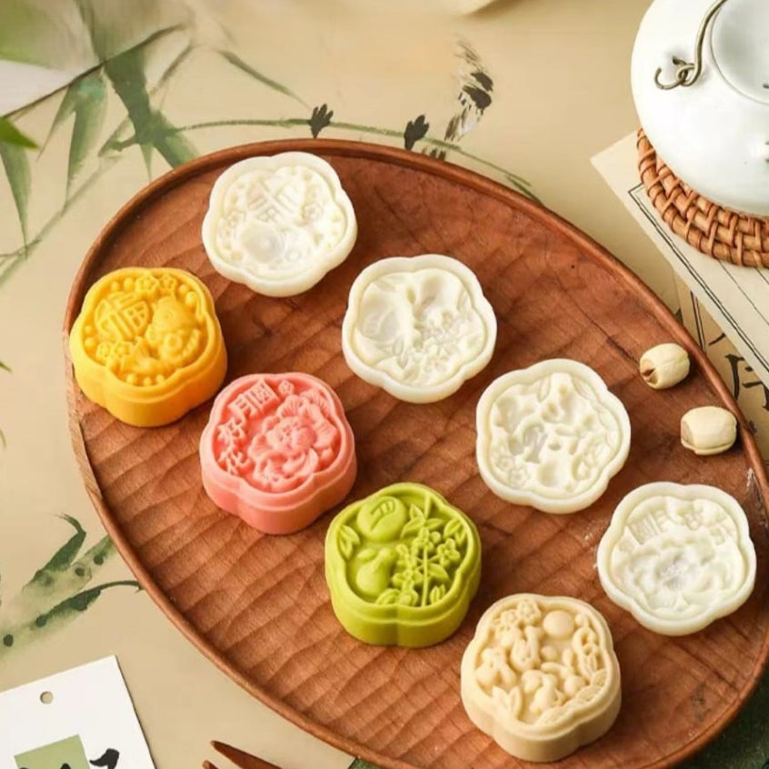 Pekanbaru Cetakan Mooncake / Kue Bulan Plastik 50Gr