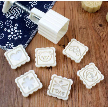Pekanbaru Cetakan Mooncake / Kue Bulan Plastik 50Gr