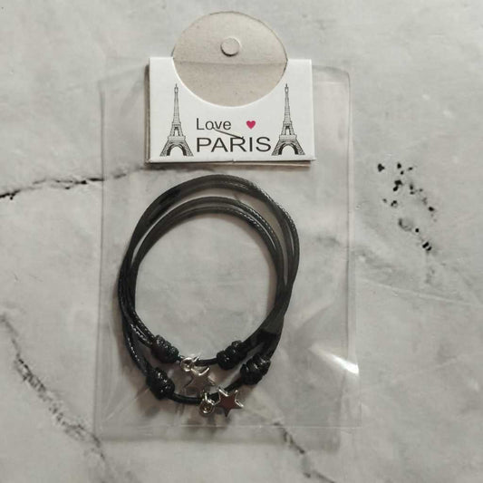 Pekanbaru Gelang Couple / Gelang pasangan Waterproff / Gelang Bintang silver
