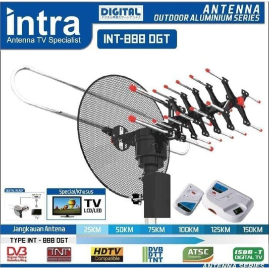 Pekanbaru Antena Remote Intra Int-888 Dgt Antena Digital Intra