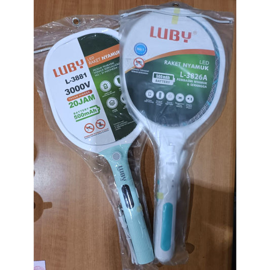 Pekanbaru Raket Nyamuk Luby L-3826A / L-3881 Isi Ulang