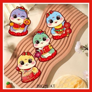 [littlecrab] 6pcs Angpao Motif Irregular Bentuk Unik Sesuai Gambar Kartu Ucapan Imlek Amplop CNY