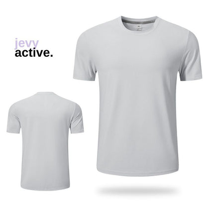 Pekanbaru JevyActive - M002SS - Seo Joon Top - Baju Olahraga Pria - Lengan Pendek Pria