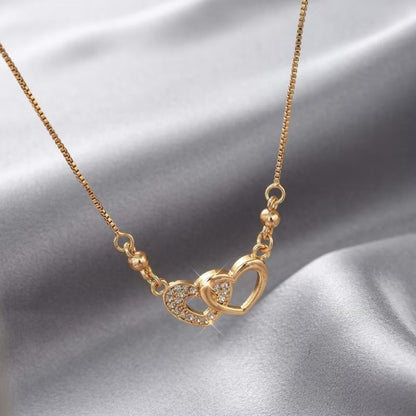 Pekanbaru Kalung Korea Women Necklace 100 Languages I Love You Pendant / Projection Necklace