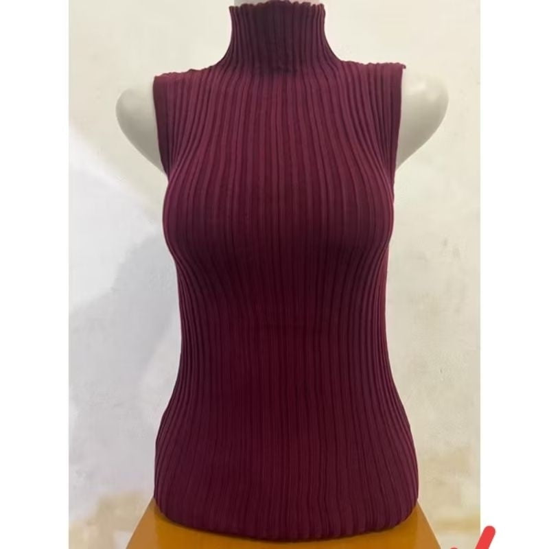 Pekanbaru Top Claresta Knit Rib /Tank Top