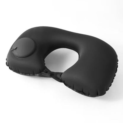 [SDW] pekanbaru/Bantal Leher Kepala Angin Pompa Otomatis Traveling Inflatable Neck Cushion Head