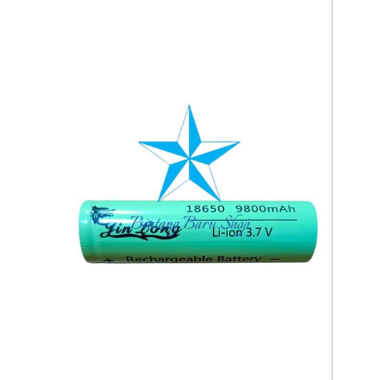 Pekanbaru Baterai 18650 Kapasitas 9800Mah / Baterai Cas Li Tion 3.7V Jin Long