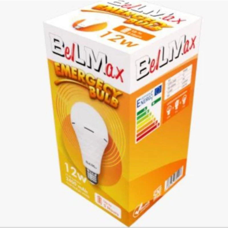 Pekanbaru Lampu Emergency Bulb Bellmax 9W 12W 18W / Bola Lampu / Bohlam