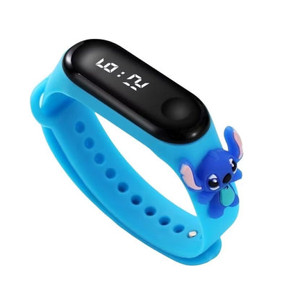 Pekanbaru Jam Tangan Anak Karakter Led Motif Kartun Gelang Anak Perempuan Laki Laki