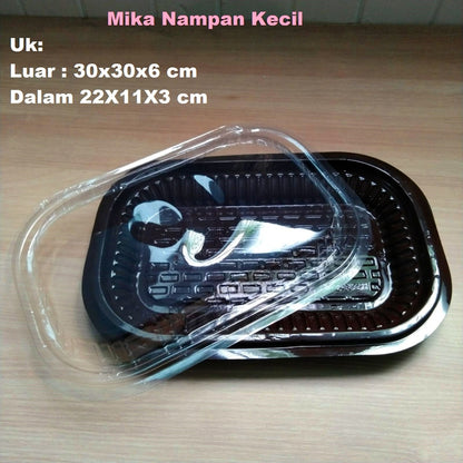 Pekanbaru Box/ Kotak Mika Nampan Alas Coklat Berbagai Ukuran