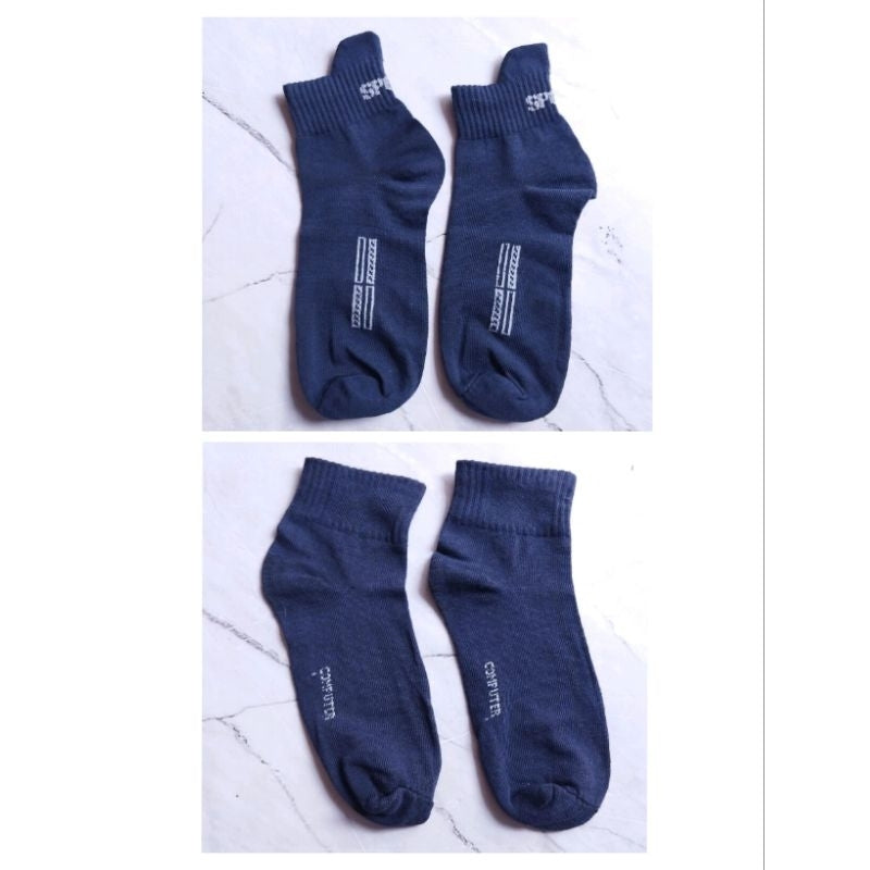 Kaos kaki sport pria / kaos kaki pria tebal / kaos kaki pendek merk random