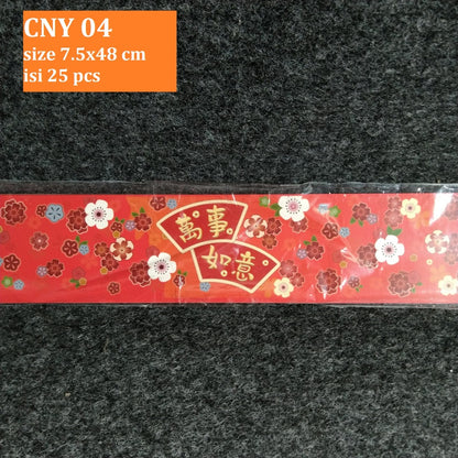 Pekanbaru Cny Paper Belt / Pita Kertas Imlek 48Cm Per Pack