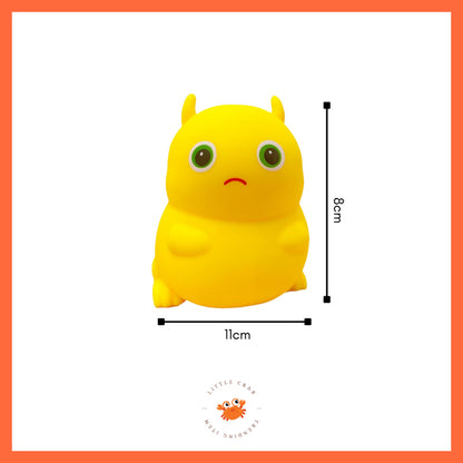 [littlecrab] Mainan Squishy Nailong Pencet Dino Kuning Stress Relief Squish Mainan Remas Gemoy