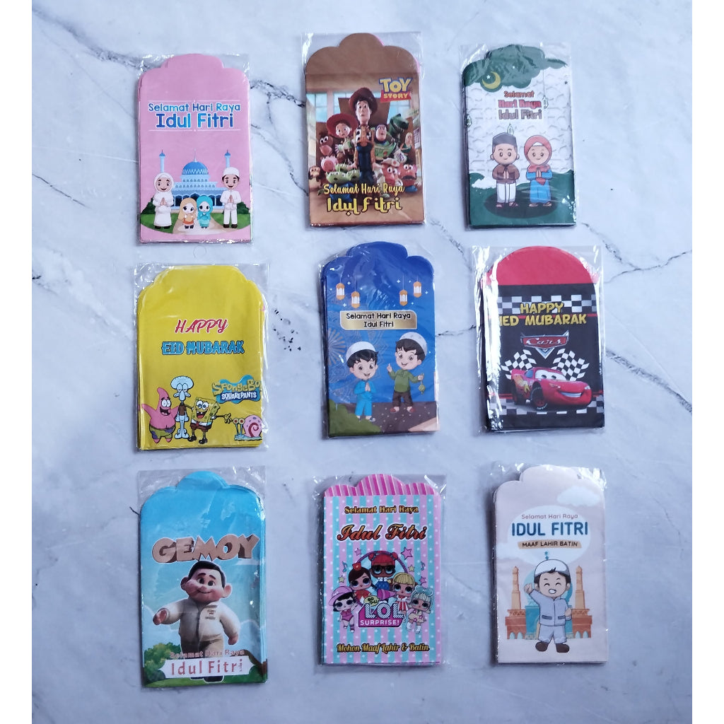 HR AMPLOP LEBARAN MEDIUM ISI 10 PCS HARI RAYA IDUL FITRI  Isi 10 Ukuran MEDIUM Grosir Reseller