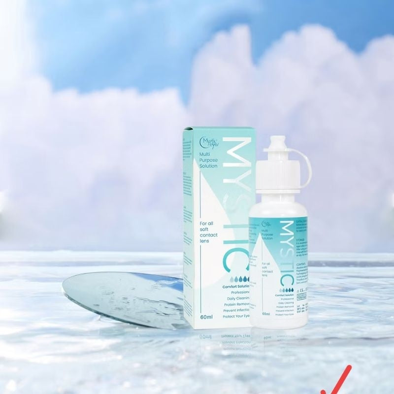 Pekanbaru (60Ml/120Ml) Cairan Softlens Mystieyes /Dinkes/Air Softlens/ Tetesan Softlens