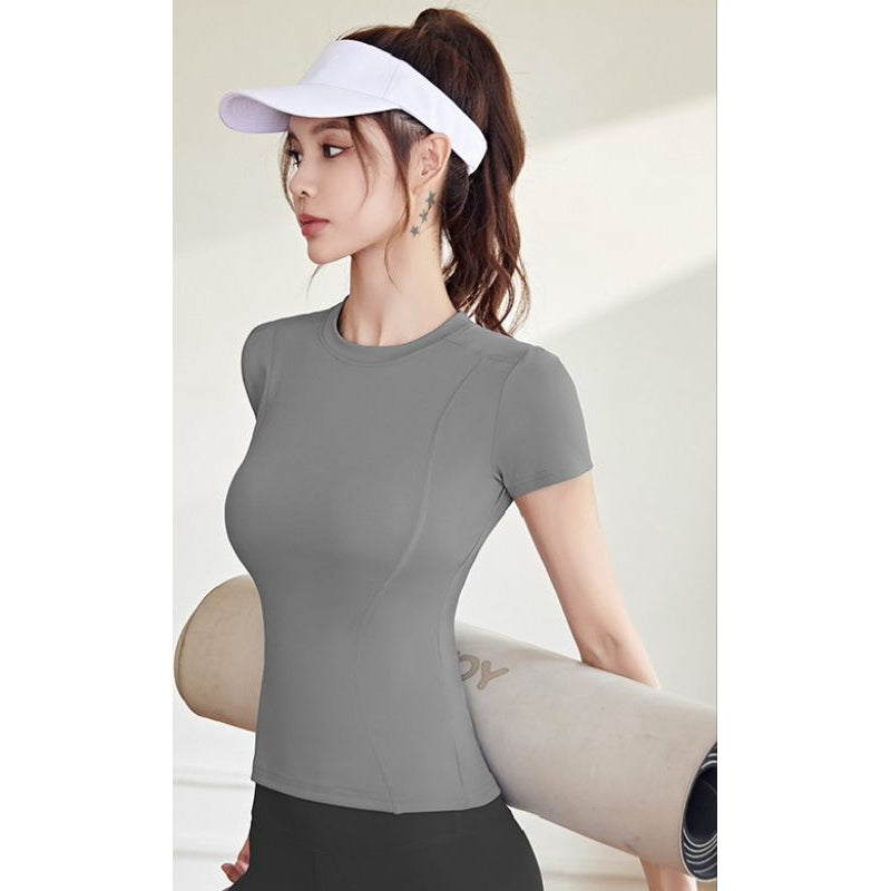 Pekanbaru JevyActive - WM001SS - Aiko Top - Baju Olahraga Wanita - Baju Lengan Pendek
