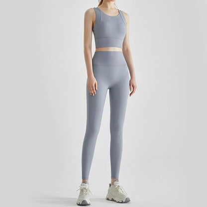 Pekanbaru JevyActive - Sakura Set - Long Pants + Sport Bra Set - Baju Olahraga Wanita