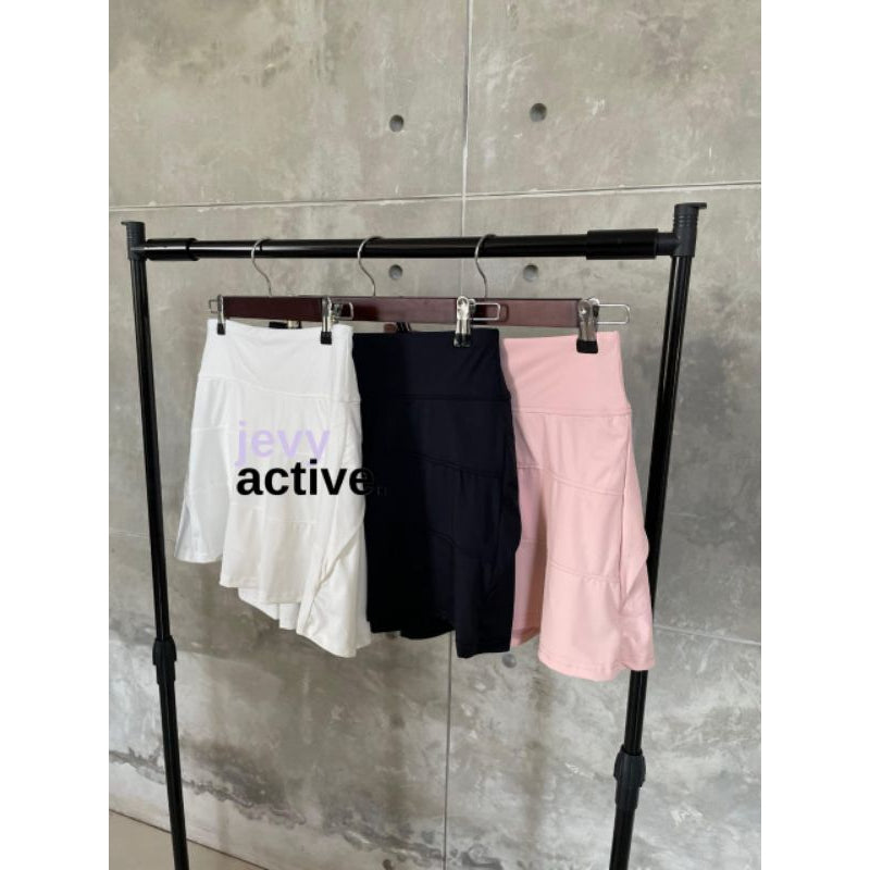 Pekanbaru JevyActive - WM001SK - Pleat Skirt - Celana Olahraga Wanita - Celana Pendek Olahraga Wanita - Rok Wanita