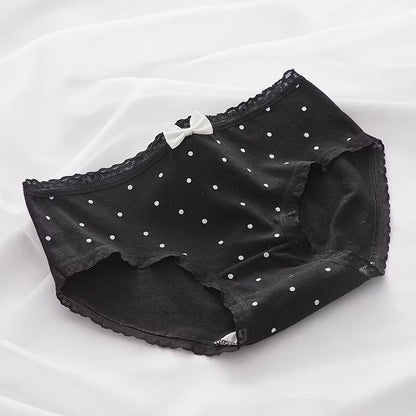 Pekanbaru Celana Dalam Wanita Motif Strawberry Fashion Jepang Crotch Mid Waist