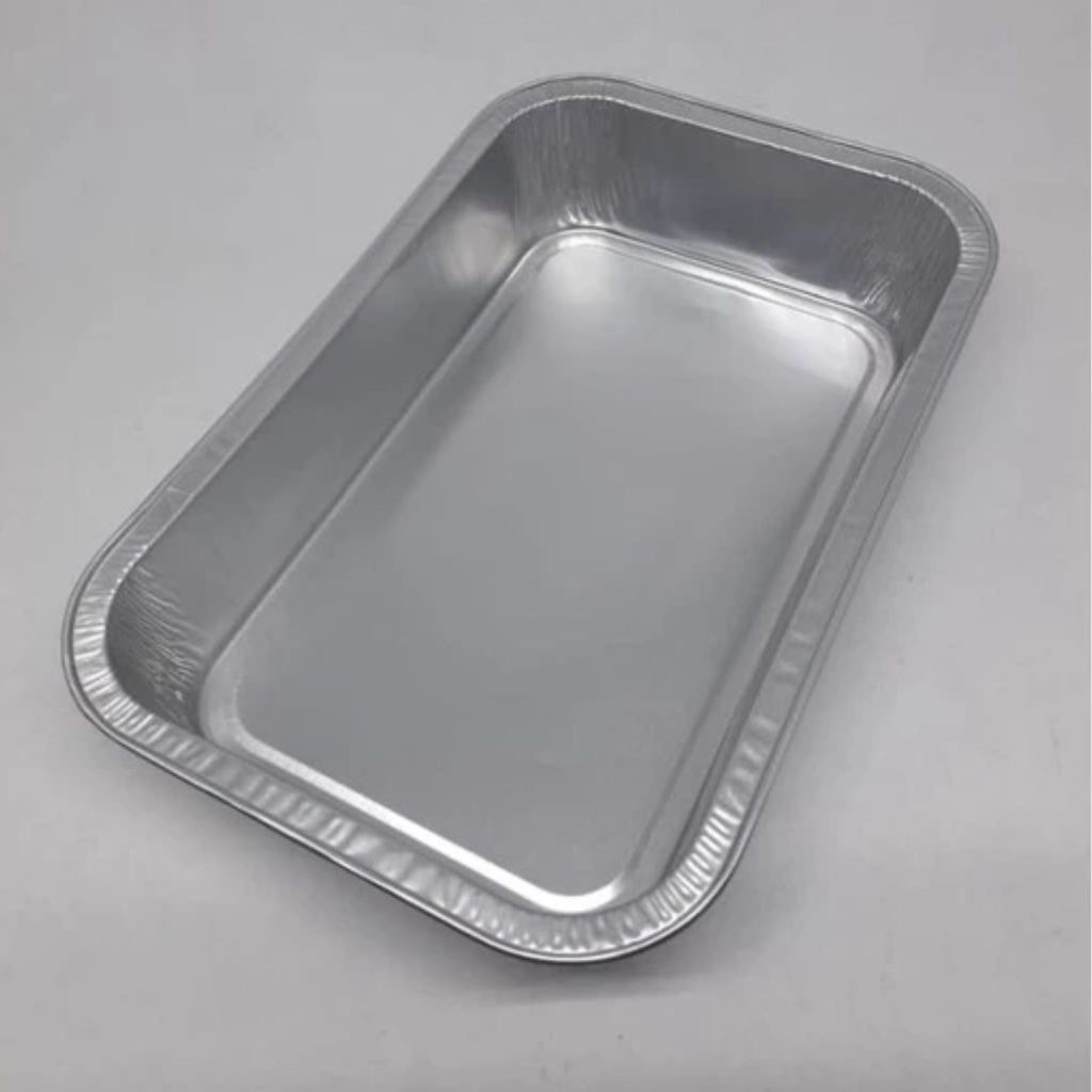 25 Pcs Alumunium Foil Tray BX 4381 Kemasan Dimsum Mentai Lasagna Macaroni Schotel Spaghetti Brulee