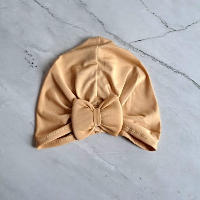 Turban Anak Pita Polos/Turban Kitty Packing plastik perpcs