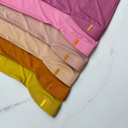 Pekanbaru Hijab Bergo Jersey Hamidah / Bergo Jersey Menutup Dada / Hijab Instan Jersey