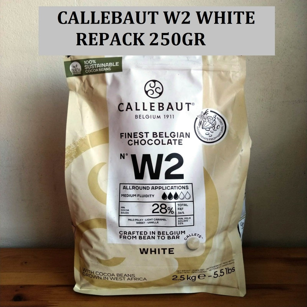 Pekanbaru [W2] Callebaut White Repack 250Gr (Onlly Instant)