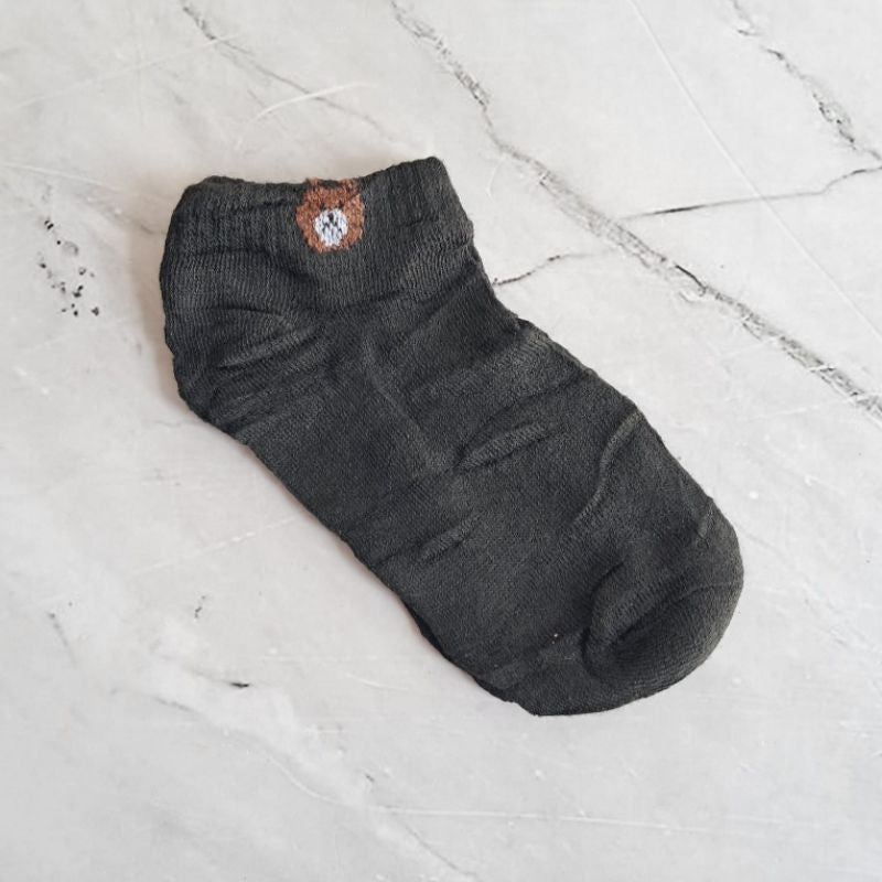 Kaos Kaki Wanita Motif Bear Tebal Terpopuler Kaus Kaki Pendek Lucu