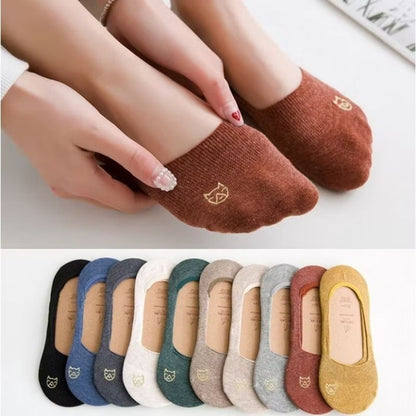 Pekanbaru Kaos Kaki Korea Wanita Invisible Women Socks