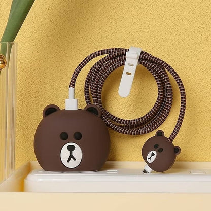 Pekanbaru Set Pelindung Kabel 4 In 1 / Set Cable Bite Karakter / Set Pelindung