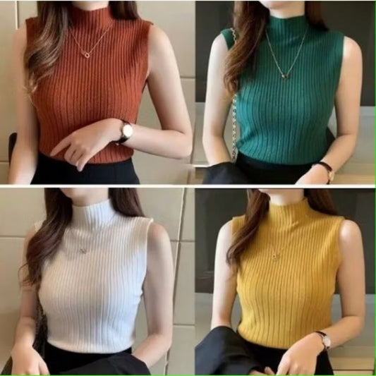 Pekanbaru Top Claresta Knit Rib /Tank Top