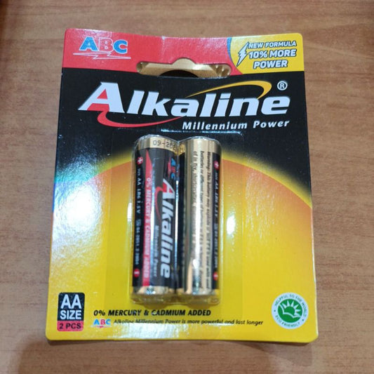 Pekanbaru Baterai Alkaline Abc Aa A2 / Baterai Alkaline Aaa A3 Isi 2Pcs