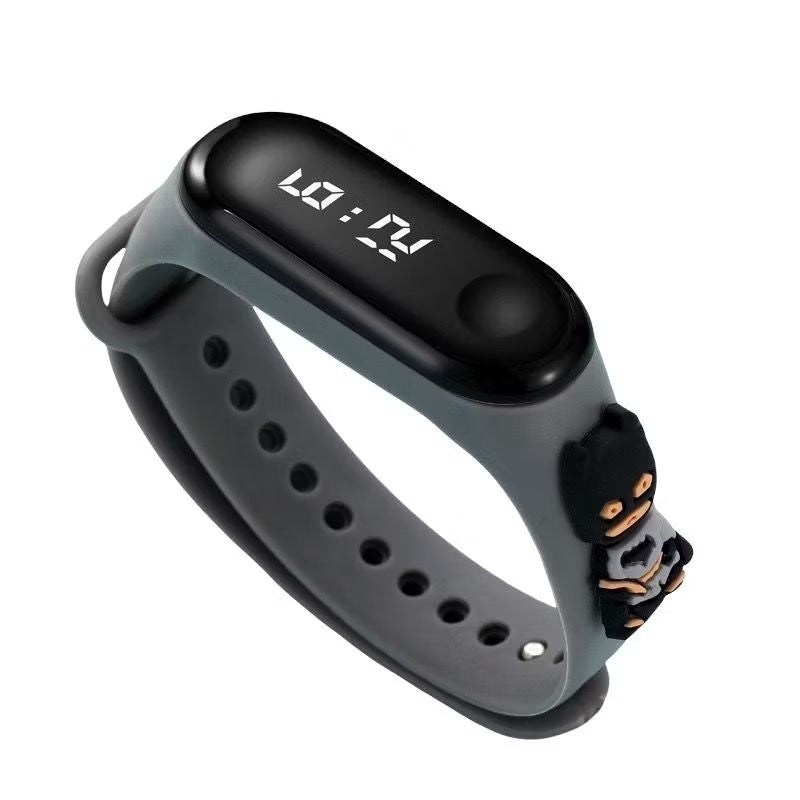 Pekanbaru Jam Tangan Anak Karakter Led Motif Kartun Gelang Anak Perempuan Laki Laki