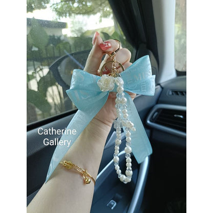 Pekanbaru Gantungan Kunci Pita Mutiara Jamie