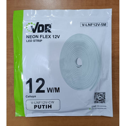Pekanbaru Lampu Led Strip / Led Neon Flex 5 Meter Merk Vdr 12V