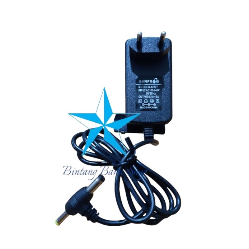 Pekanbaru Adaptor / Charger Sunpro 5V/2A , 9V/2A , 12V/2A