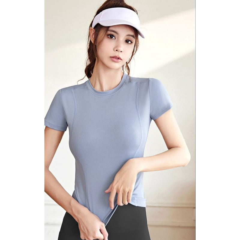Pekanbaru JevyActive - WM001SS - Aiko Top - Baju Olahraga Wanita - Baju Lengan Pendek