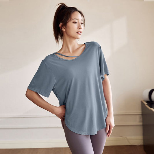 Pekanbaru JevyActive - WM009SS - Sera Top - Baju Olahraga Wanita - Baju Lengan Pendek