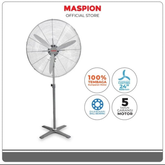 Pekanbaru Kipas Angin Maspion Pw-602 S 24 Inch / Stand Fan Maspion Pw 602S 24 Inch