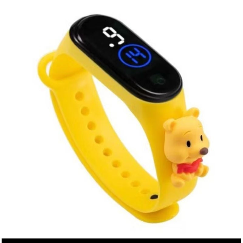 Pekanbaru Jam Tangan Anak Karakter Led Motif Kartun Gelang Anak Perempuan Laki Laki