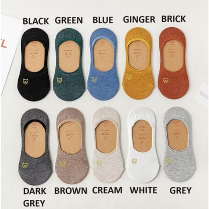 Pekanbaru Kaos Kaki Korea Wanita Invisible Women Socks