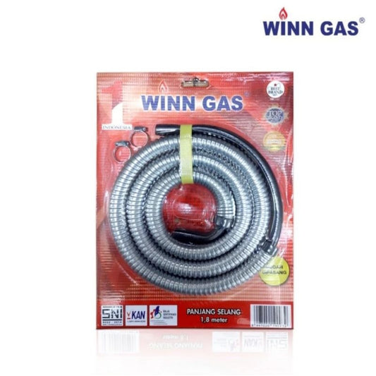 Pekanbaru Selang Gas Winn Gas 1.8M / Selang Regulator Winn Gas / Selang Flexibel Winn Gas