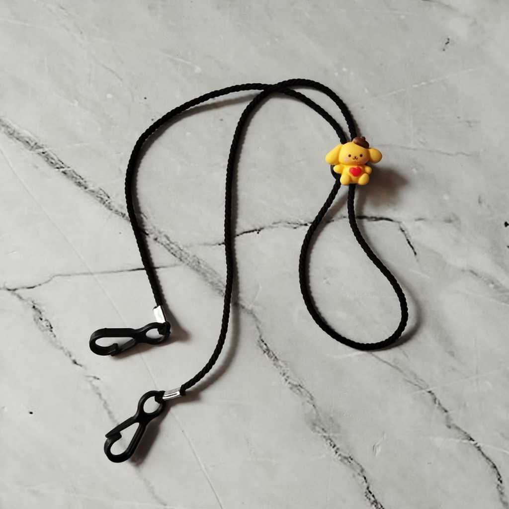 [YL] Strap Masker 2 in 1/ Kalung Masker / Kalung Gantungan Masker Multifungsi Bisa dipakai utk Hijab / Strap Masker Pita/Kalung Masker Hijab 2 in 1 Stap Masker Elastis Konektor Masker Boba