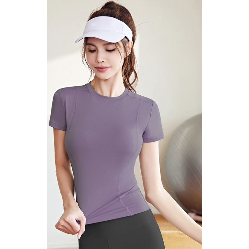 Pekanbaru JevyActive - WM001SS - Aiko Top - Baju Olahraga Wanita - Baju Lengan Pendek