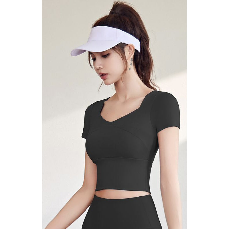 Pekanbaru JevyActive - WM002SS - Jeni Top - Baju Olahraga Wanita - Baju Lengan Pendek