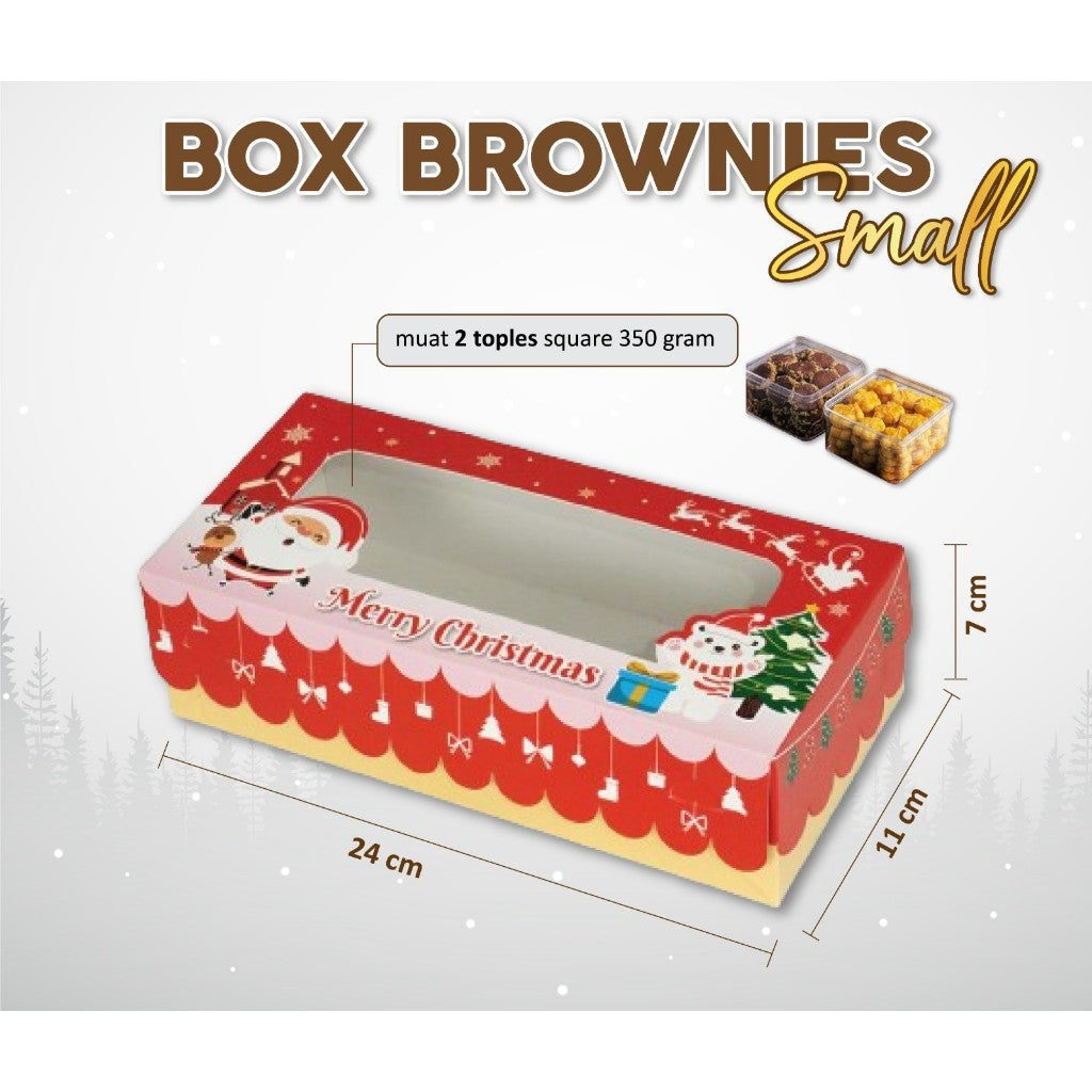 Pekanbaru Christmas Hampers Box / Kotak Hampers Natal Brownies