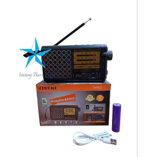 Pekanbaru Radio Portable Speaker Bluetooth Kiseki M902