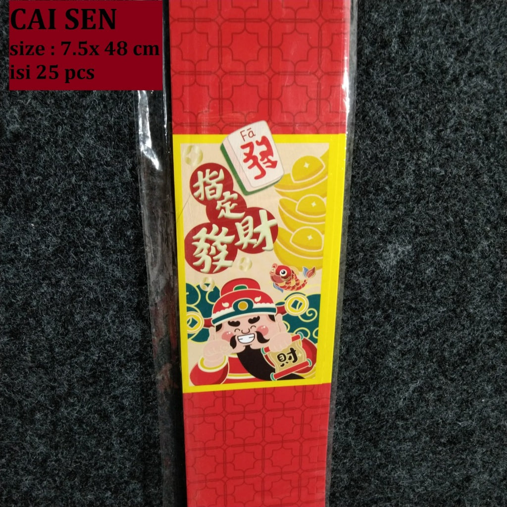 Pekanbaru Cny Paper Belt / Pita Kertas Imlek 48Cm Per Pack