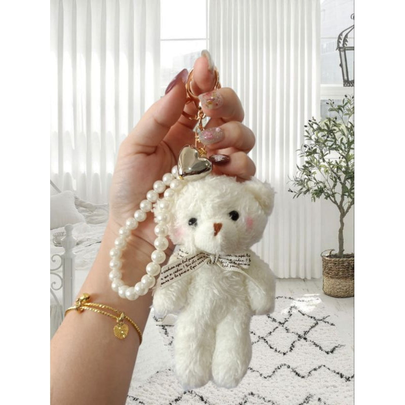 Pekanbaru Gantungan Kunci Teddy Mutiara Jerry